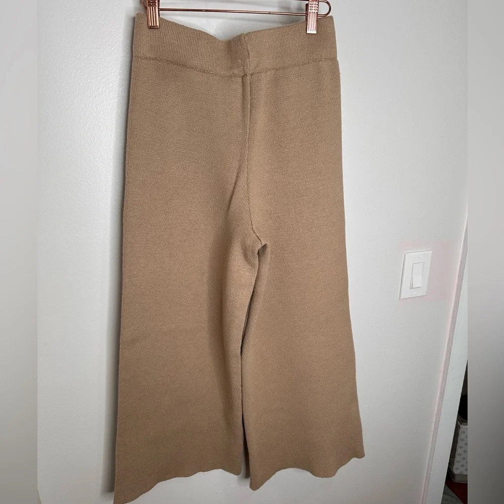 Zara Tan Wide Leg Pants - Picture 8 of 13